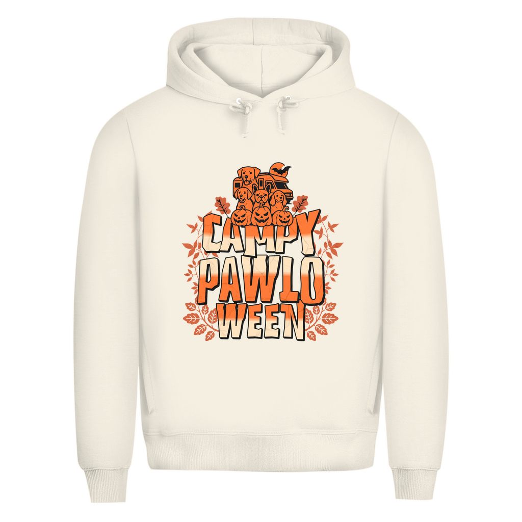 unisex Hoodie Happy Pawloween für Camping / Outdoor / Hundeliebe
