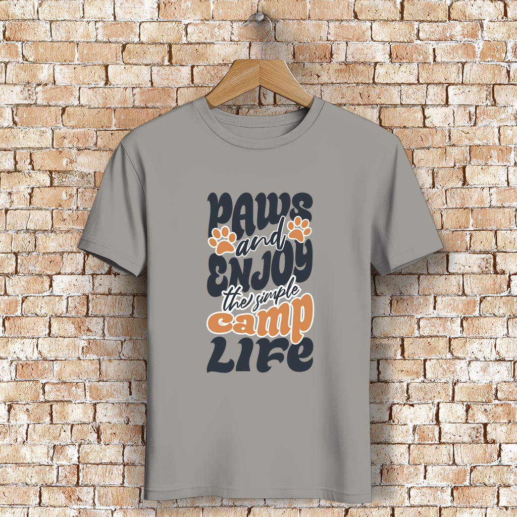 Herren Premium Bio T-Shirt paws-and-enjoy