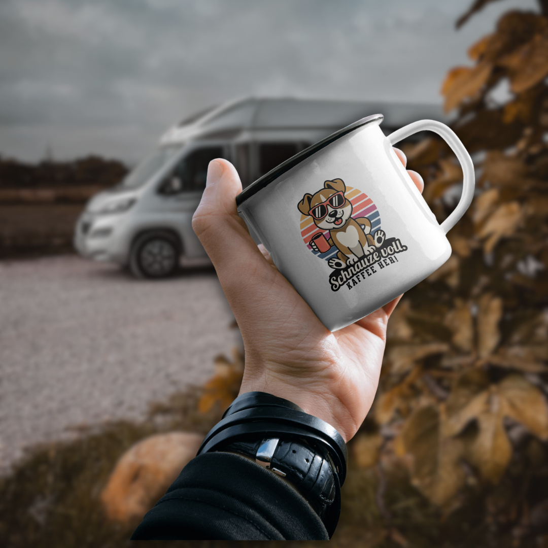 emaille tasse
