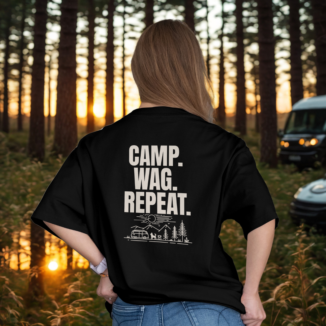 Oversized T-Shirt – Für alle, die Vanlife mit Hund leben