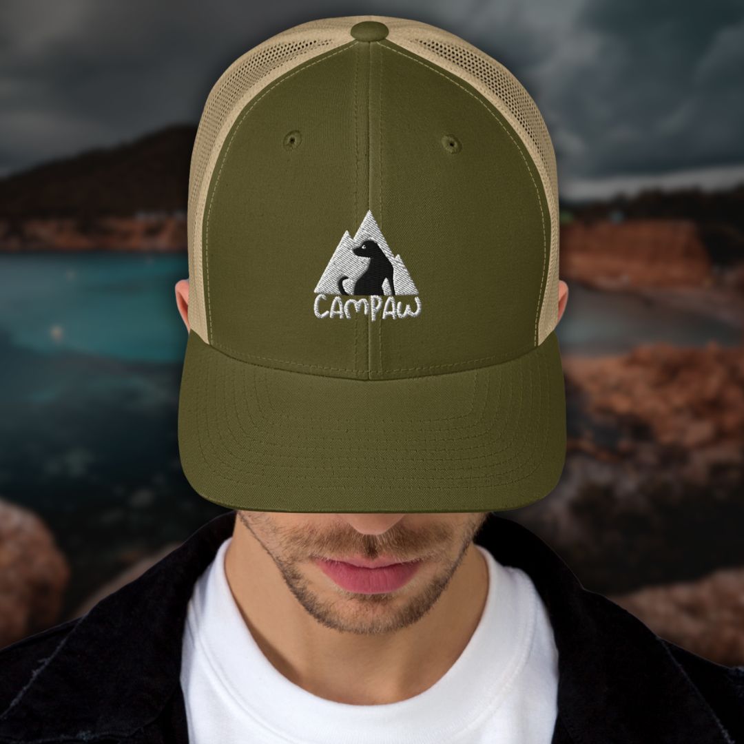 Retro Trucker Cap mit Stickerei für echte Outdoor-Vibes