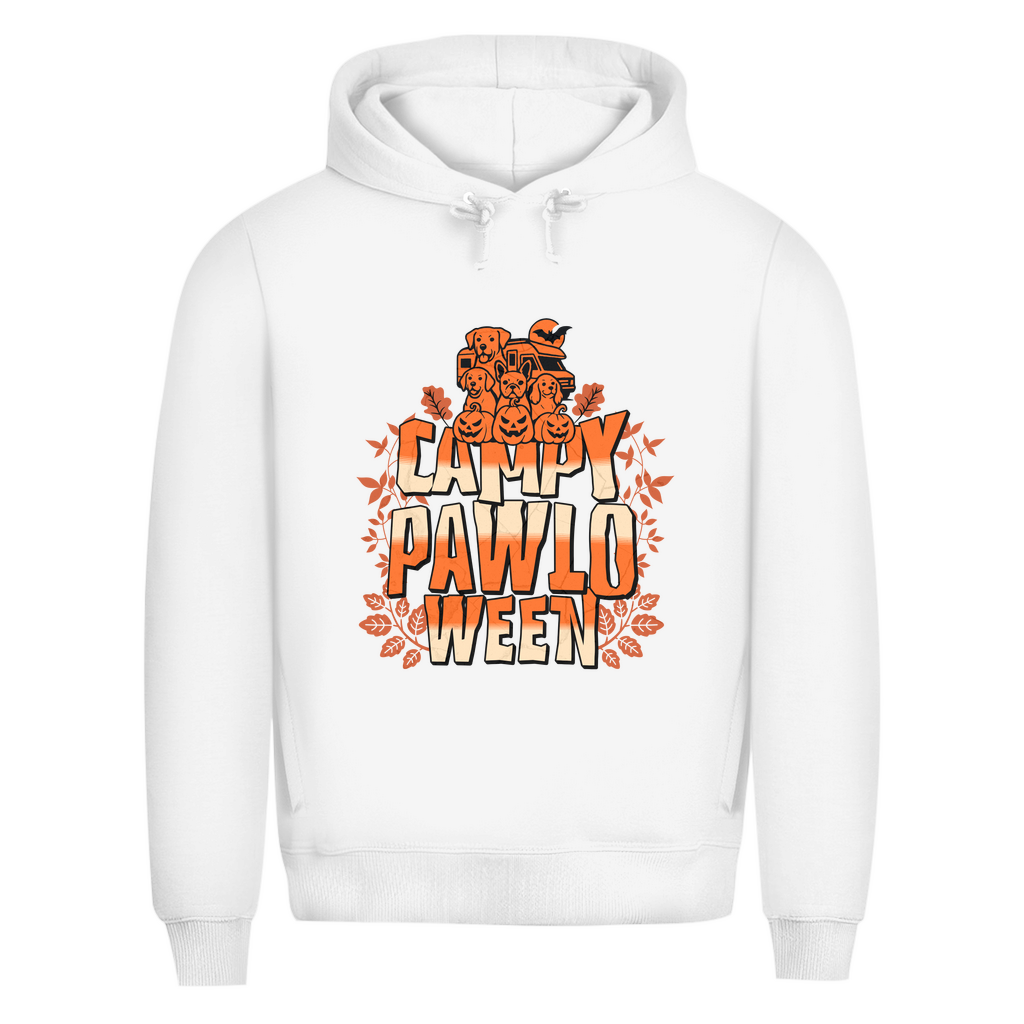 unisex Hoodie Happy Pawloween für Camping / Outdoor / Hundeliebe