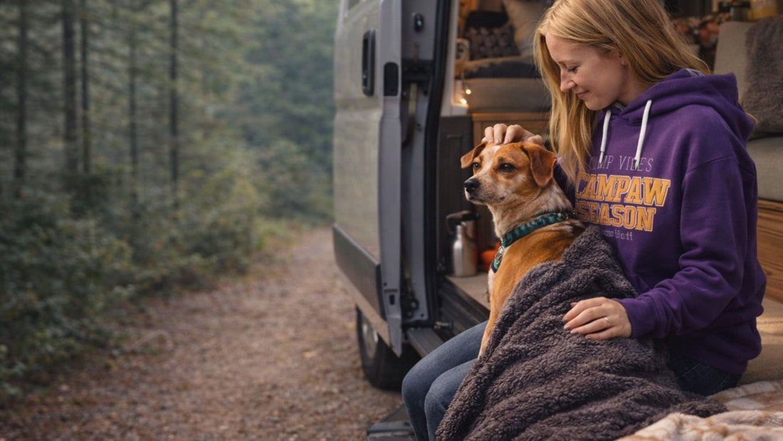 Camping mit Hund: 10 Tipps für entspannte Reisen im Wohnmobil - Campaw – Let’s Camp with Paws | Camping mit Hund