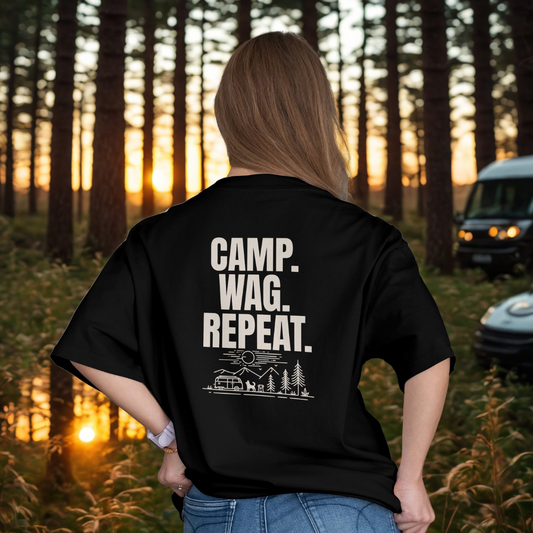Oversized T-Shirt – Für alle, die Vanlife mit Hund leben