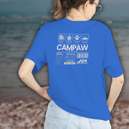 Campaw Youth T-Shirt - Living Wild & Simple Edition Camping Outdoor