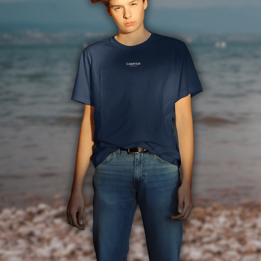 Campaw Youth T-Shirt - Living Wild & Simple Edition Camping Outdoor