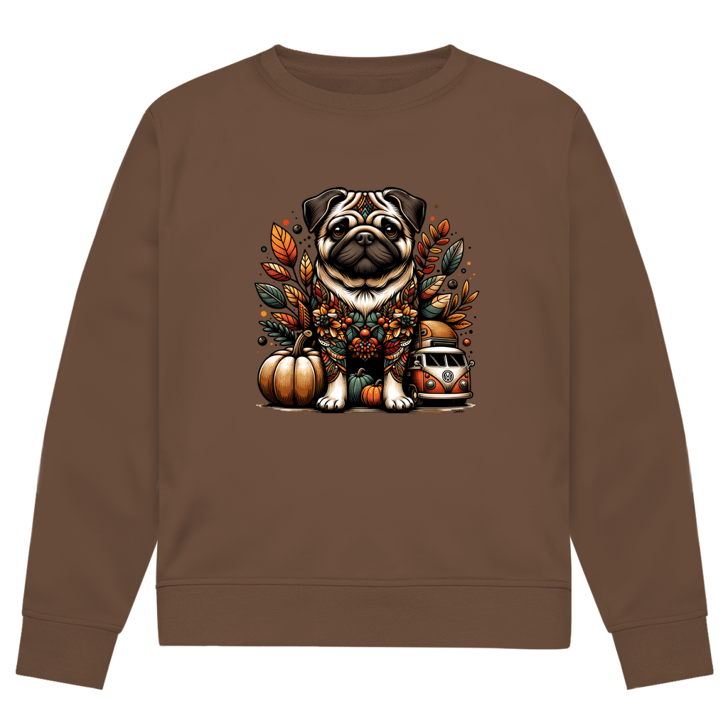 sweatshirt-print-mops-camping-herbst-forest-mocca
