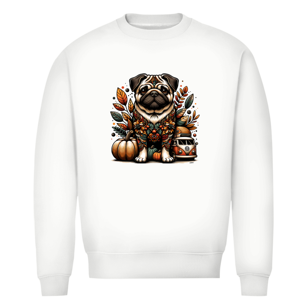 sweatshirt-print-mops-camping-herbst-forest-offwhite